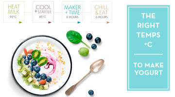 yogurt making temperature range