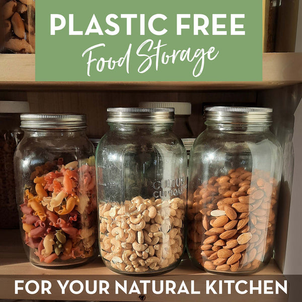 glass jar for food storage