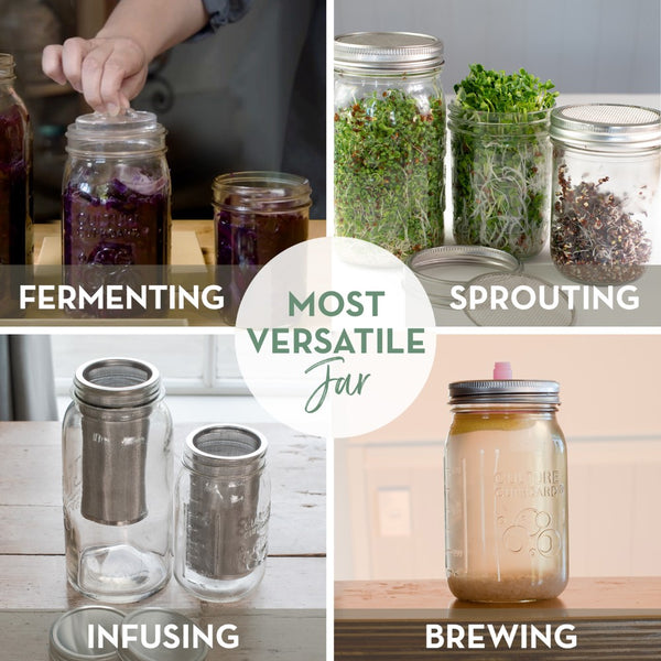 jars for storing dry goods