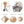 Load image into Gallery viewer, Pasta stamps