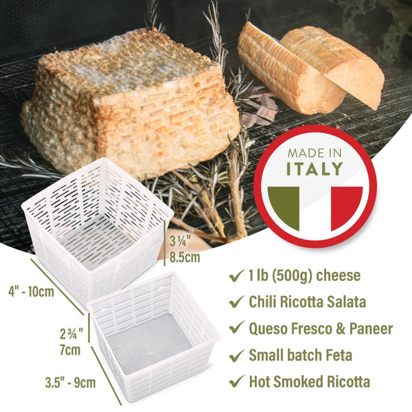 square cheese moulds