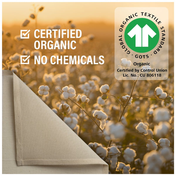 organic certified cheesecloth