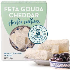 cheddar feta cheese culture