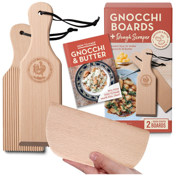gnocchi & butter boards and recipe book