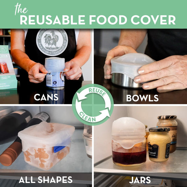 reusable food cover
