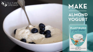 make almond yogurt