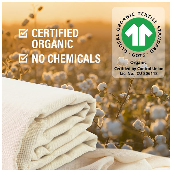 organic cotton cheesecloth chemical free