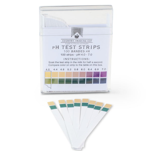 how to test acidity with pH strips