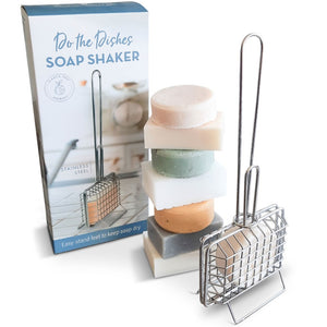 Soap shaker with easy stand