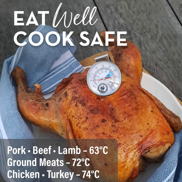 safe temperature for cooked chicken